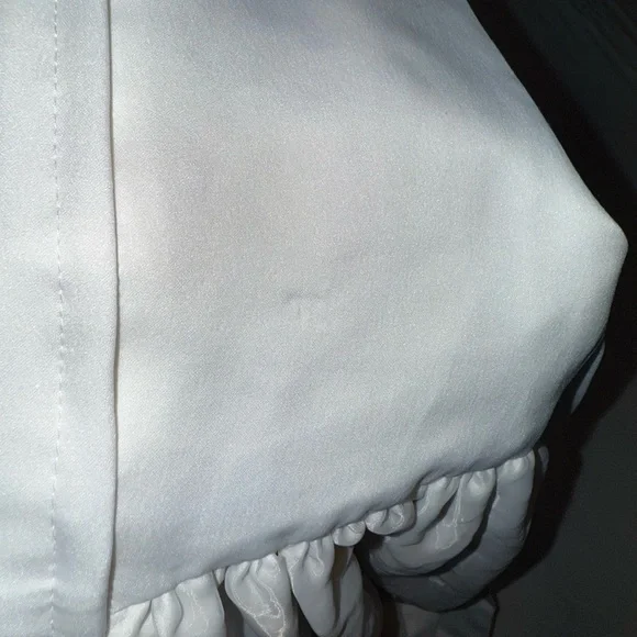 Cinderella Silver Satin Girls Party Dress 3T - Picture 7 of 7